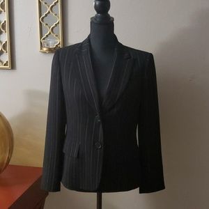 Kasper Stripe Black Blazer